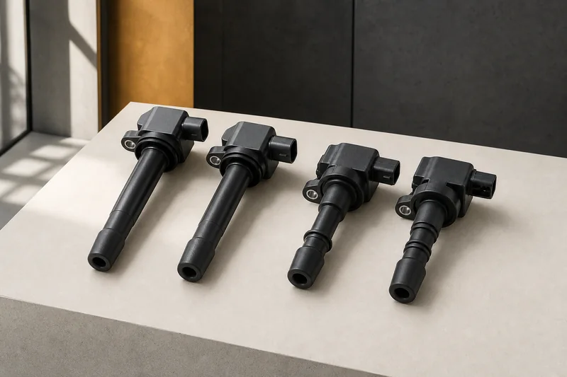 Unbranded pencil ignition coils with different boot lengths and connector keys